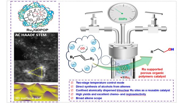 picture keywords qingdao energy institute realizes the “one-pot” reductive hydroformylation reaction of olefins to directly synthesize linear alcohols