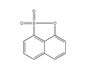 1,8-naphthyl sulfone structural formula
